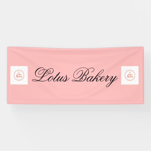 Pop-up-Shop rosa Geschäft Banner (Horizontal)