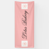 Pop-up-Shop rosa Geschäft Banner (Vertikal)