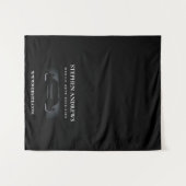 Pop Up Shop Table Runner Banner Business Logo Auto Wandteppich (Vorderseite (Horizontal))