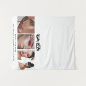 Pop Up Shop Table Runner Banner Business Photos Wandteppich (Vorderseite (Horizontal))