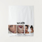 Pop Up Shop Table Runner Banner Business Photos Wandteppich (Vorderseite)