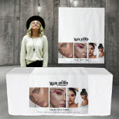 Pop Up Shop Table Runner Banner Business Photos Wandteppich