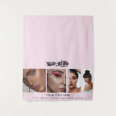 Pop Up Shop Table Runner Banner Business Photos Wandteppich (Vorderseite)