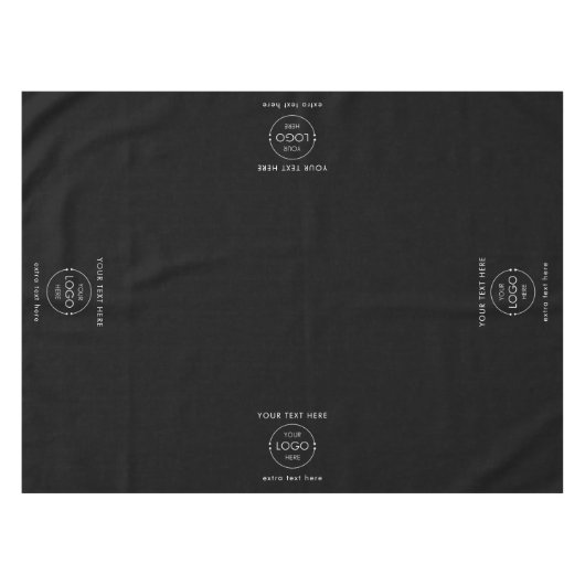 Pop Up Shop Table Runner-Banner-Logo Tischdecke (Vorderseite (Horizontal))
