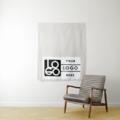 Pop Up Shop Table Runner Banner Market Booth Logo Wandteppich (Beispiel)