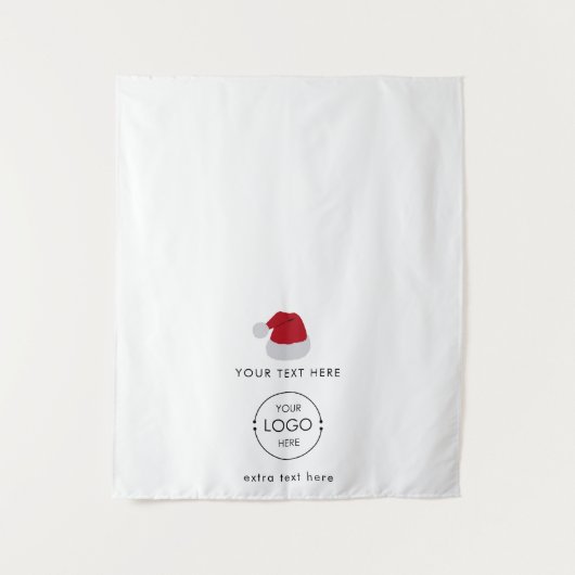 Pop Up Shop Tischtennisbanner Weihnachtsmarkt Verk Wandteppich (Vorderseite)