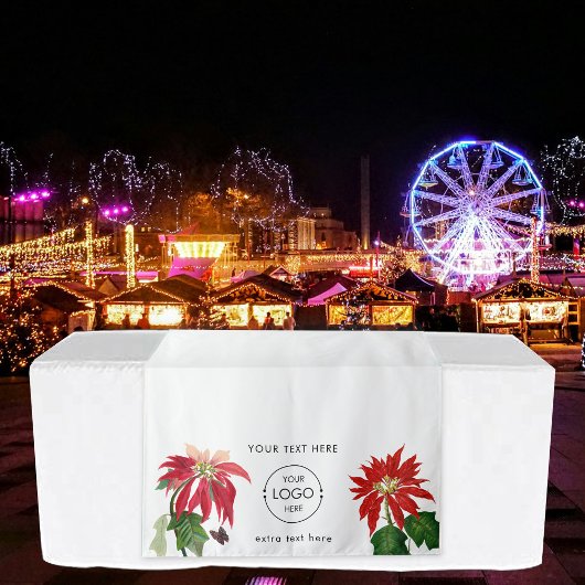 Pop Up Shop Tischtennisbanner Weihnachtsmarkt Verk Wandteppich