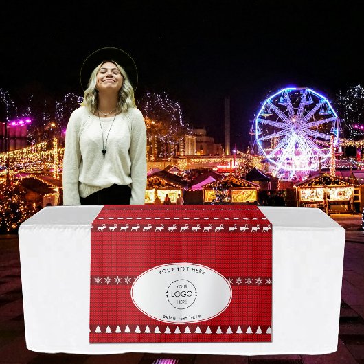 Pop Up Shop Tischtennisbanner Weihnachtsmarkt Verk Wandteppich