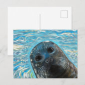 Pop-Up-Siegelmalerei Postkarte (Vorne/Hinten)
