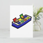 Pop-up-Spielzeug Einladung (Stehend Vorderseite)