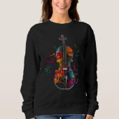 Pop Violinist Sweatshirt (Vorderseite)