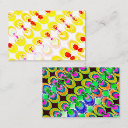 Pop Visitenkarte (Vorne/Hinten)