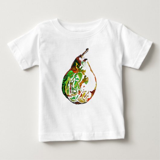 Pop von Birnen Baby T-shirt (Vorderseite)