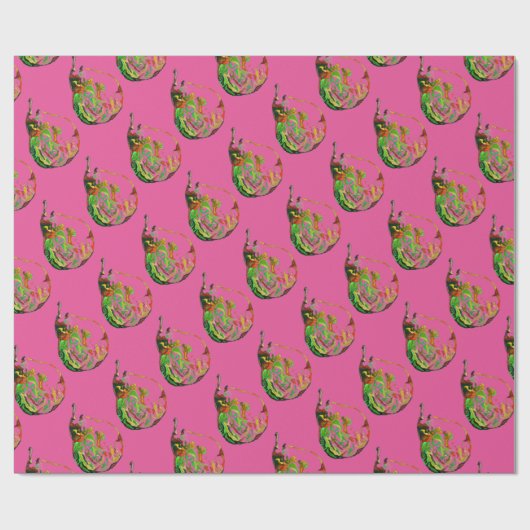 Pop von Birnen Geschenkpapier (Flach)