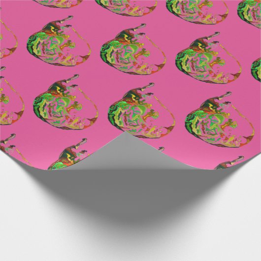 Pop von Birnen Geschenkpapier (Ecke)