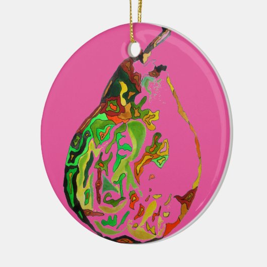 Pop von Birnen Keramik Ornament (Links)