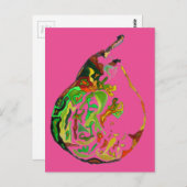 Pop von Birnen Postkarte (Vorne/Hinten)