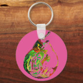 Pop von Birnen Schlüsselanhänger (Vorderseite)