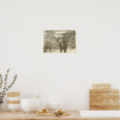 Pop von Elefanten Poster (Küche)