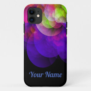 POP von mehrfarbigen Blasen Personalisierter NAME Case-Mate iPhone Hülle