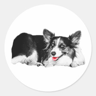 Pop von Rot, Pocket of Joy Runder Aufkleber