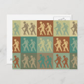 Pop Wandern Postkarte (Vorne/Hinten)