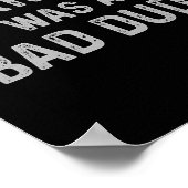 Pop war ein schlechter Typ Funny Election 2020 Mem Poster (Ecke)