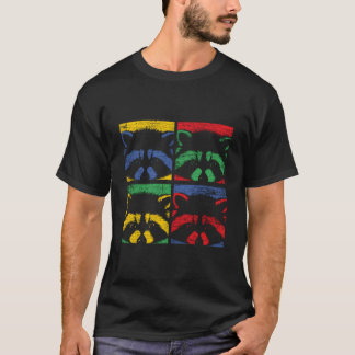 Pop Waschbär T-Shirt