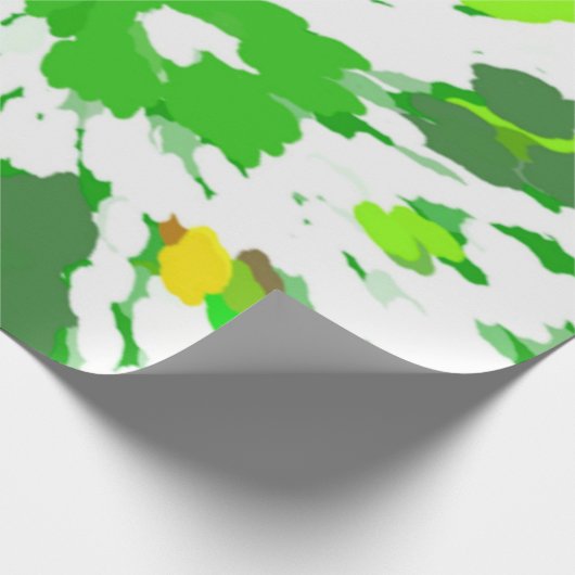 Pop Watercolor Geschenkpapier (Ecke)