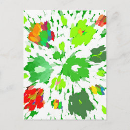 Pop Watercolor Postkarte