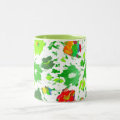 Pop Watercolor Zweifarbige Tasse (Mittel)