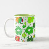 Pop Watercolor Zweifarbige Tasse (Links)