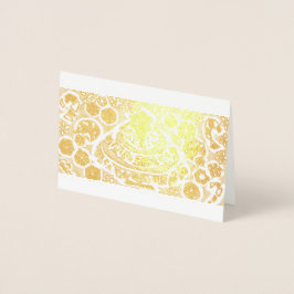 Pop Weihnachten Peppermint Folienkarte