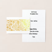 Pop Weihnachten Peppermint Folienkarte (Anzeige)