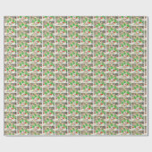 Pop Weihnachtskekse Geschenkpapier (Flach)
