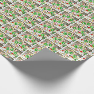 Pop Weihnachtskekse Geschenkpapier