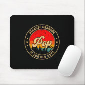 Pop weil Opa für alte Kunstwerke Mousepad (Mit Mouse)