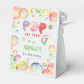 Pop weiter! Seifenblasen Geburtstagskind Geschenkschachtel (Rückseite)
