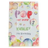 Pop weiter! Seifenblasen Geburtstagskind Mittlere Geschenktüte (Rückseite)