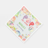 Pop weiter! Seifenblasen Geburtstagskind Serviette (Ecke)