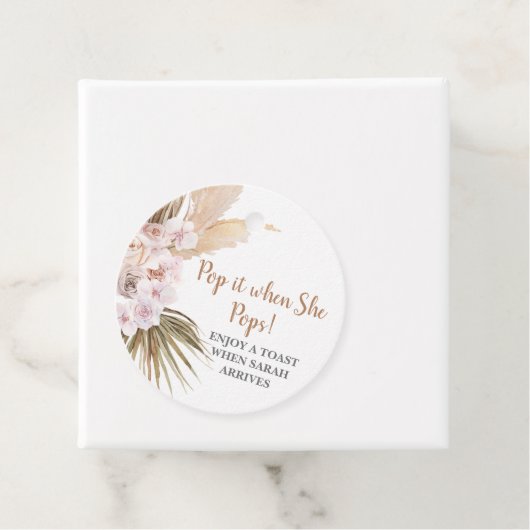 Pop, wenn sie Gras Pop Geschenkanhänger (Beispiel)