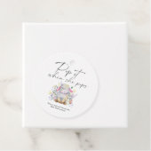 Pop, wenn sie - kleines Lamm - Pop Geschenkanhänger (Beispiel)