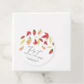 Pop, wenn sie Pop - Blattfall - Geschenkanhänger (Beispiel)