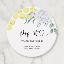 Pop, wenn sie Pop Geschenkanhänger