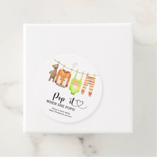 Pop, wenn sie Pop Geschenkanhänger (Beispiel)