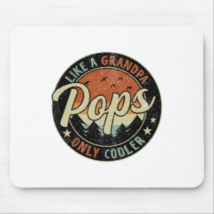 Pop wie ein Großvater nur Cooler Vintager hinterei Mousepad