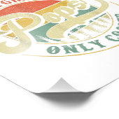 Pop wie Opa nur Cooler Retro-Geschenk Pop Da Fotodruck (Ecke)