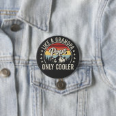 Pop wie Opa nur Cooler Retro-Round-Button Button (Beispiel)