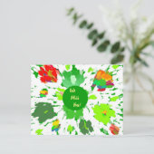 Pop Wine tasting in der Fattoria Moncucchetto Postkarte (Stehend Vorderseite)