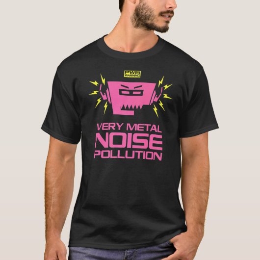 Pop wird sich selbst sehr metal essen T-Shirt (Vorderseite)